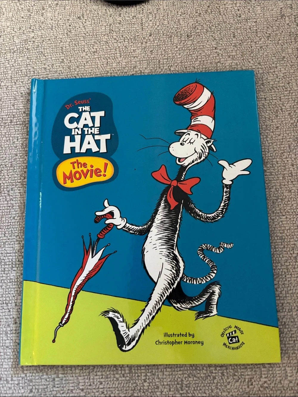 Dr. Seuss Cat in the Hat Hardcover - Blue, Red, Yellow